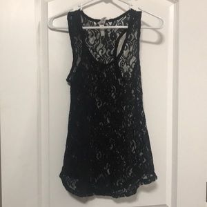 BKE Razorback Lace Tank
